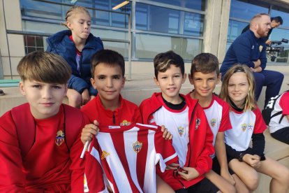 Sueñan con jugar en el Almería de Primera. 