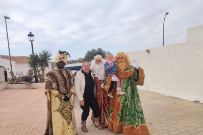 Los Reyes Magos visitando las distintas pedanías de Albox.