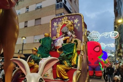 La Cabalgata de Reyes en Adra.