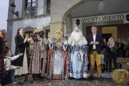 La Cabalgata de Reyes en Adra.