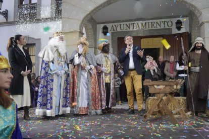 La Cabalgata de Reyes en Adra.