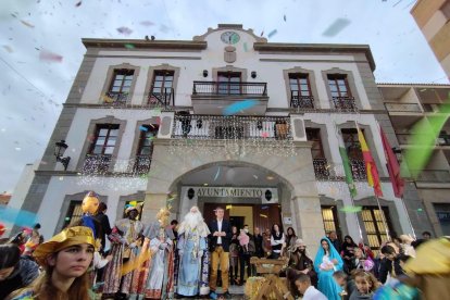 La Cabalgata de Reyes en Adra.