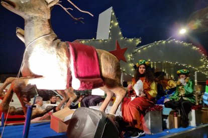 Imagen del desfile en Huércal de Almería.