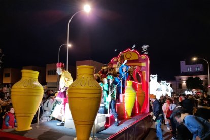 Imagen del desfile en Huércal de Almería.