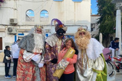 Melchor, Gaspar y Baltasar en Agua Amarga (Níjar).