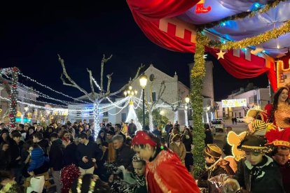 Llegada de los Reyes Magos al precioso pueblo de María, en la comarca de Los Vélez.