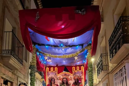 Llegada de los Reyes Magos al precioso pueblo de María, en la comarca de Los Vélez.