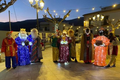 Los Reyes Magos en Ohanes.