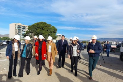 Ayuntamiento y Junta destacan el avance de las obras.