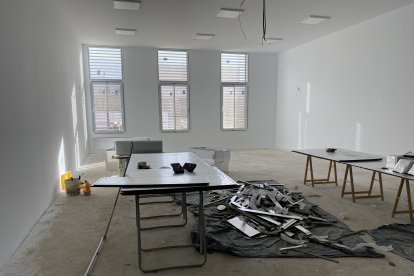 Interior de un aula.