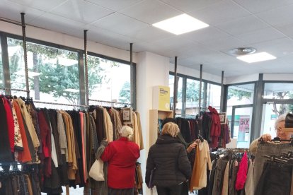 Compradores n la tienda