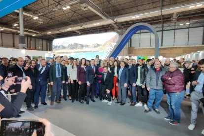 Autoridades políticas y personalidades del sector cinematográfico nacional.