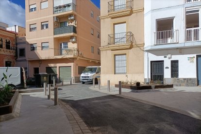 Perspectiva de la Plaza Orbaneja después de la obra