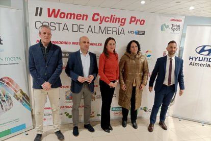 José Antonio García, diputado de Deportes, en el evento.