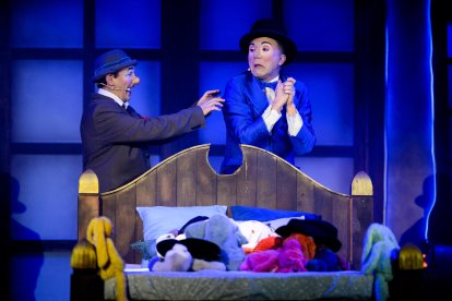 Don Pepito y Don José, dos de los protagonistas de la obra.