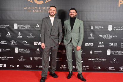 Equipo del documental ¡Dolores, guapa!, nominado a mejor dirección novel.