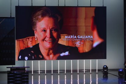 Vídeo en homenaje a María Galiana, Carmen de Honor,