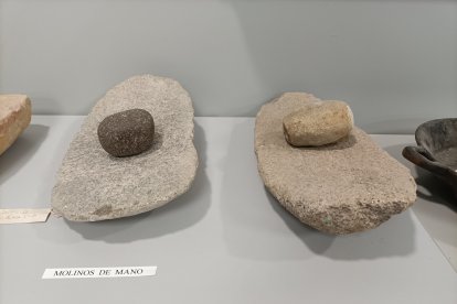 Molinos de mano presumiblemente de la cultura argárica