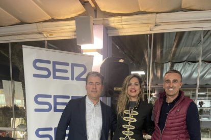 José Navarro, Alejandra Abad y Paco Linares de Expovivienda.