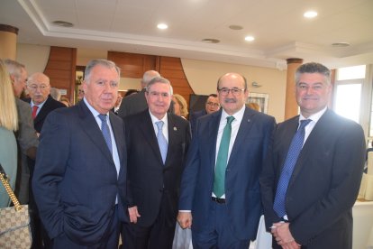 Manuel Berenguel, el ex-teniente fiscal, Fernando Brea; Pedro Alías y Juan Francisco Núñez.
