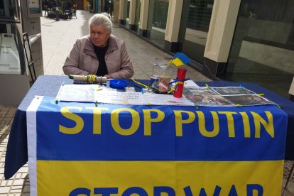 Apoyo al pueblo de Ucrania.