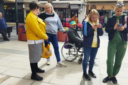 Refugiados de Ucrania.