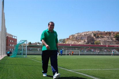 Pepe Asensio en la Ciudad Deportiva de Los Ángeles.