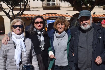 Isabel Hernández, Yolanda Robles, Mercedes Moral  y Antonio Jiménez. 