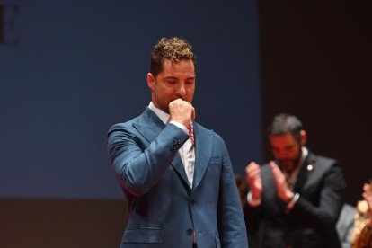 Bisbal, muy emocionado tras ser nombrado Hijo Predilecto.