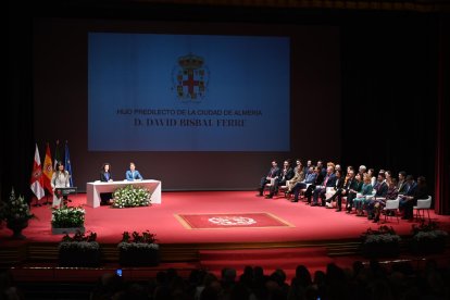 Vista general del escenario del Auditorio Maestro Padilla.