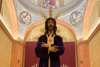 El Cautivo, en besapiés como cada primer viernes de marzo.