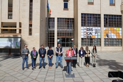 Acto institucional en El Ejido.