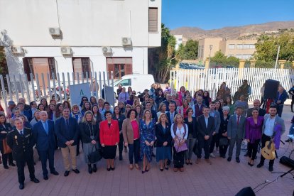Acto institucional en el Instituto Andaluz de la Mujer.