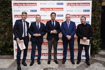 Ángel Acién, Pedro M. de la Cruz, Francisco Góngora, José Martínez Portero y José Antonio Fernández.