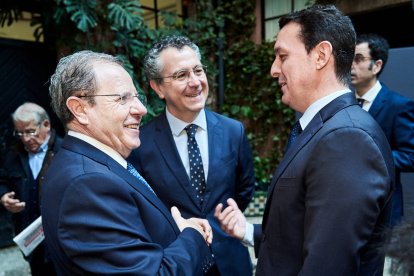 Jerónimo Parra, Eduardo Baamonde y Javier Aureliano García.