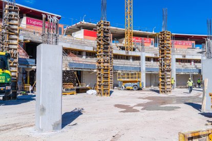 Nuevas estructuras para las gradas.