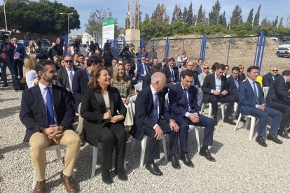 Dos consejeros y el alcalde roquetero, entre las autoridades.