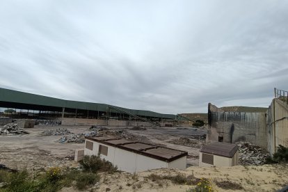 Vista general de la zona quemada por el incendio
