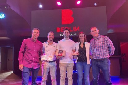 La entrega de premios estuvo muy concurrida.