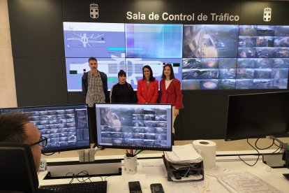Visita al centro de tráfico del AMPA del Ginés Morata