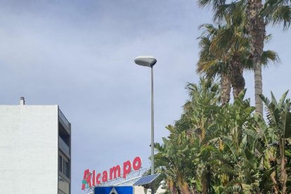 Radar pedagógico colocado en calle Austria