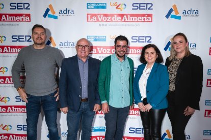 Miguel Ángel Urbano, Paco López, Juan Carlos Ibáñez, Rosi Zurita y Alicia Heras.