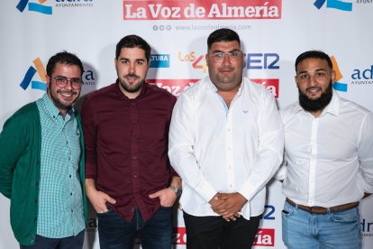 Juan Carlos Ibáñez, Antonio Sánchez, Roberto Carlos Fernández y Baldomero Cortés.
