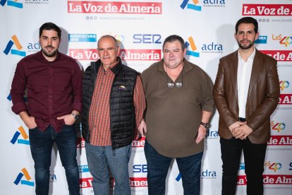 Antonio Sánchez, Luis Manuel López, Juan López y José Crespo.