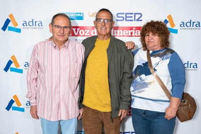 Valeriano Lozano, Juan Castel y José Fina López.