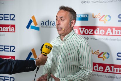 Nicolás Casas, durante unas declaraciones a la Cadena SER Almería.