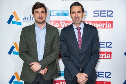 Javier Carmona, director de Marketing de La Unión, y Fran García.
