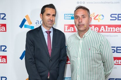 Fran García con Nicolás Casas.