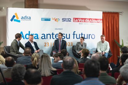 Un momento del desarrollo de la mesa redonda.