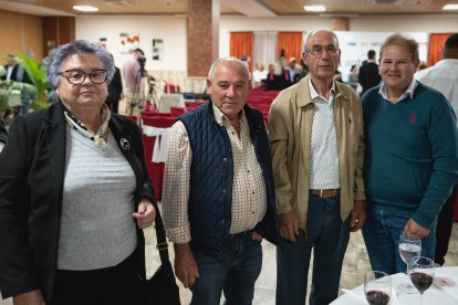 Aurelia Torres, Nicolás Enríquez, José López y Manuel Martín.